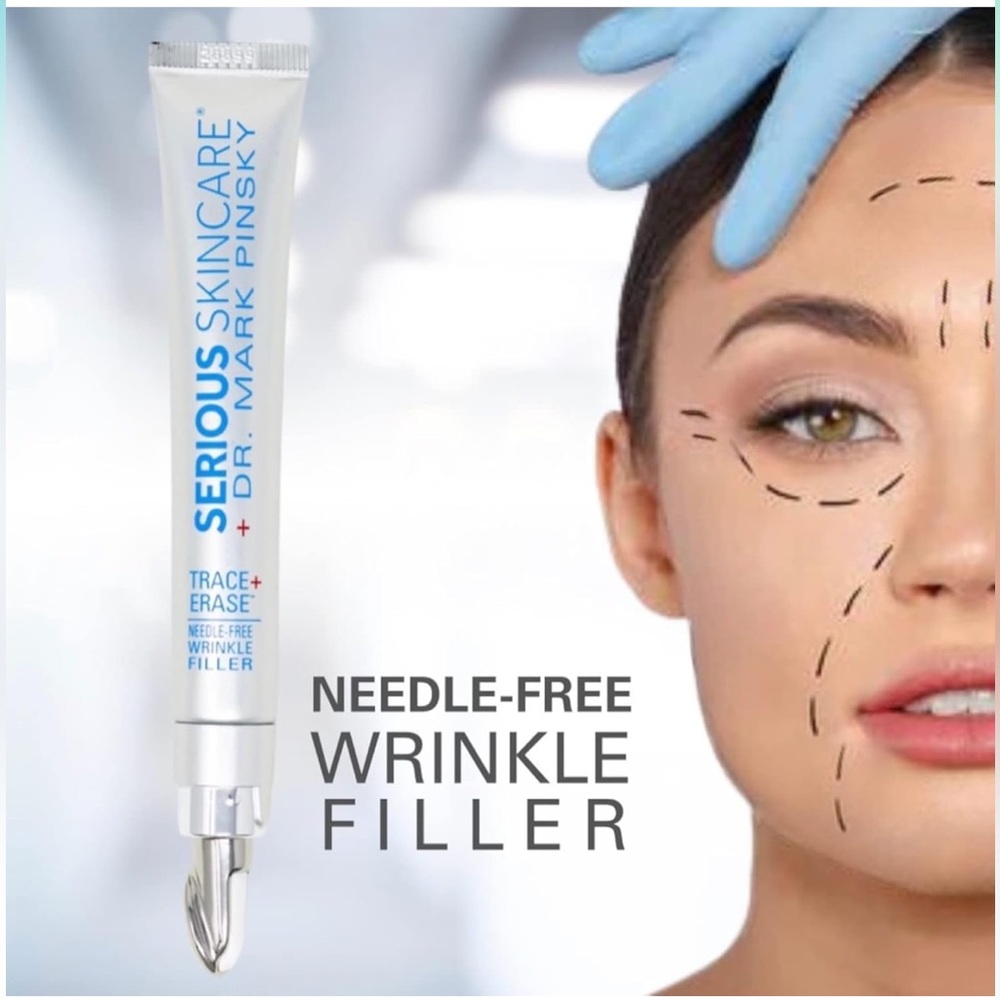 Wrinkle Filler Treatment w/ Hyaluronic Acid & Peptides